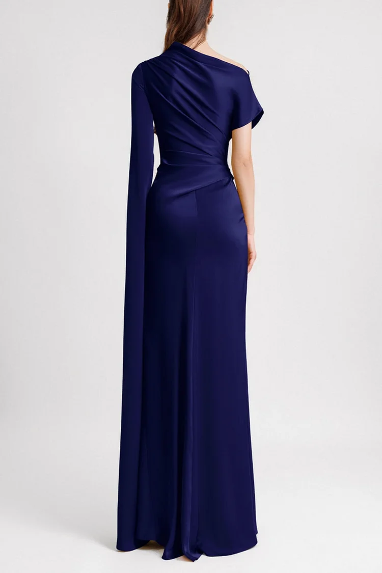Zephyra | Elegante Vestido Largo Satinado
