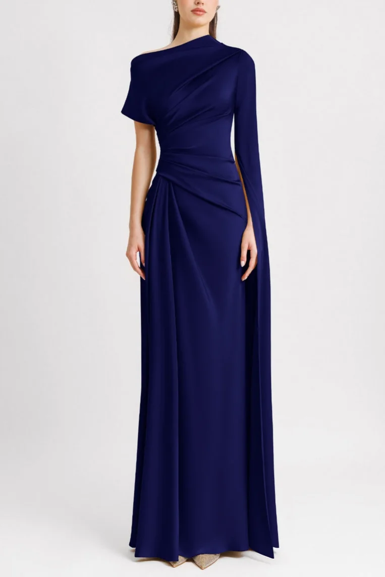 Zephyra | Elegante Vestido Largo Satinado