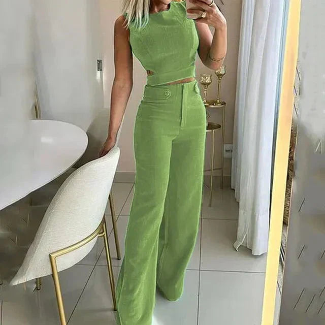 Chiara | Conjunto de pantalones y top