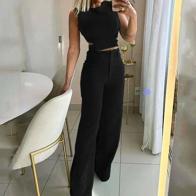 Chiara | Conjunto de pantalones y top