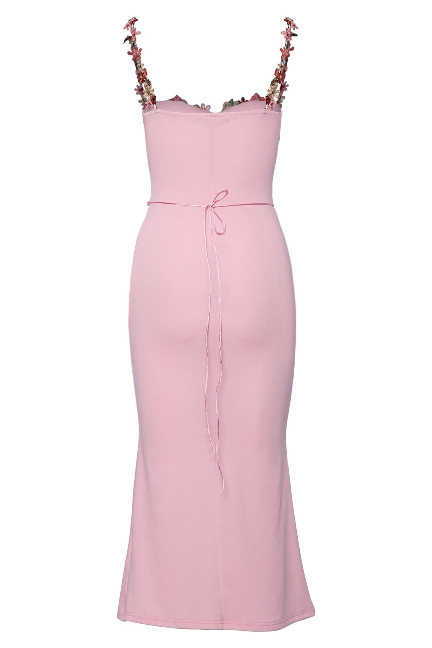 Wenda | Vestido Ceñido con Tirantes Florales