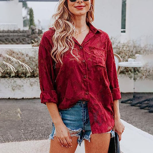 Dominica | Blusa Elegante de Manga Larga