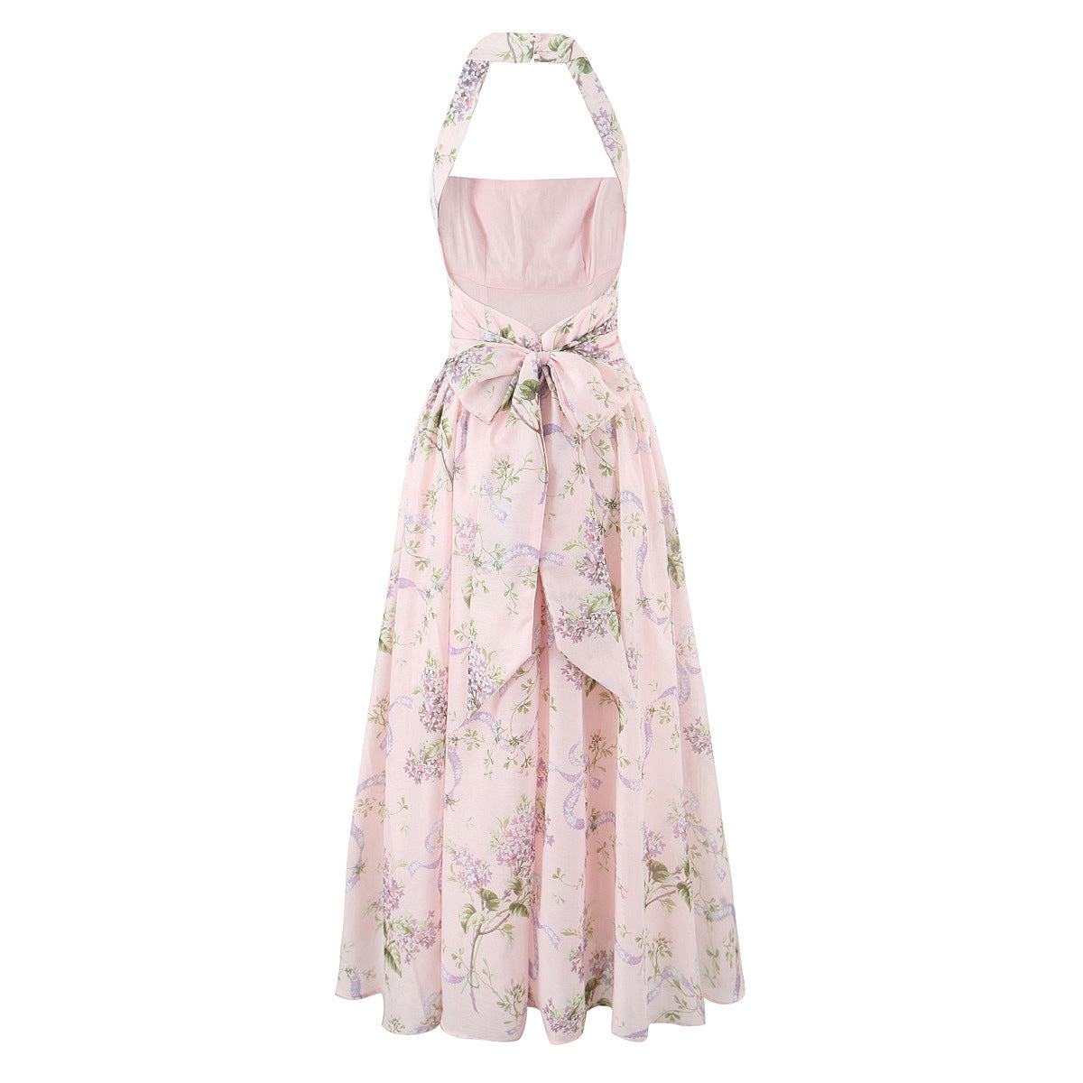 Winry | Vestido Floral con Espalda Descubierta