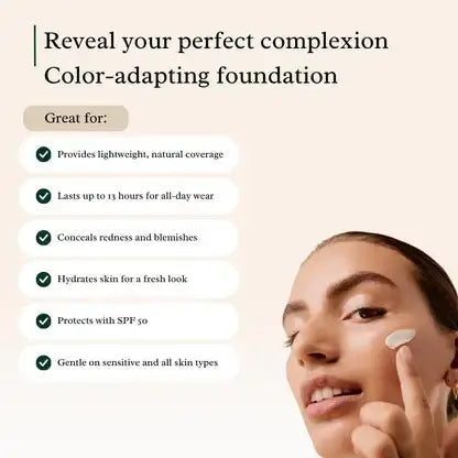 MagicTone | Base de Maquillaje 4 en 1 que Cambia de Color SPF 50