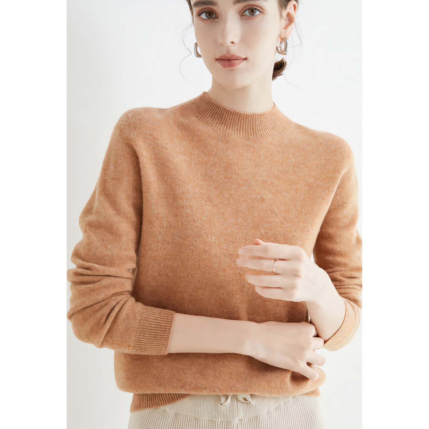 Emilia™ | Maglione in Maglia di Cashmere