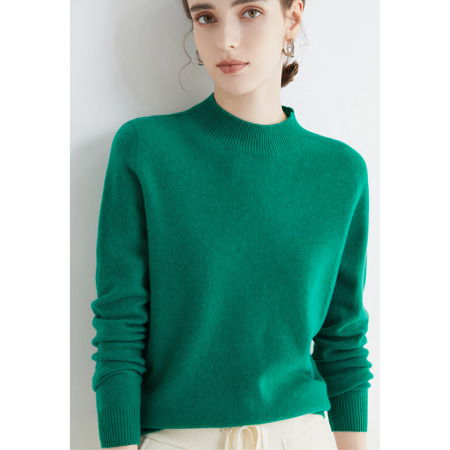 Emilia™ | Maglione in Maglia di Cashmere