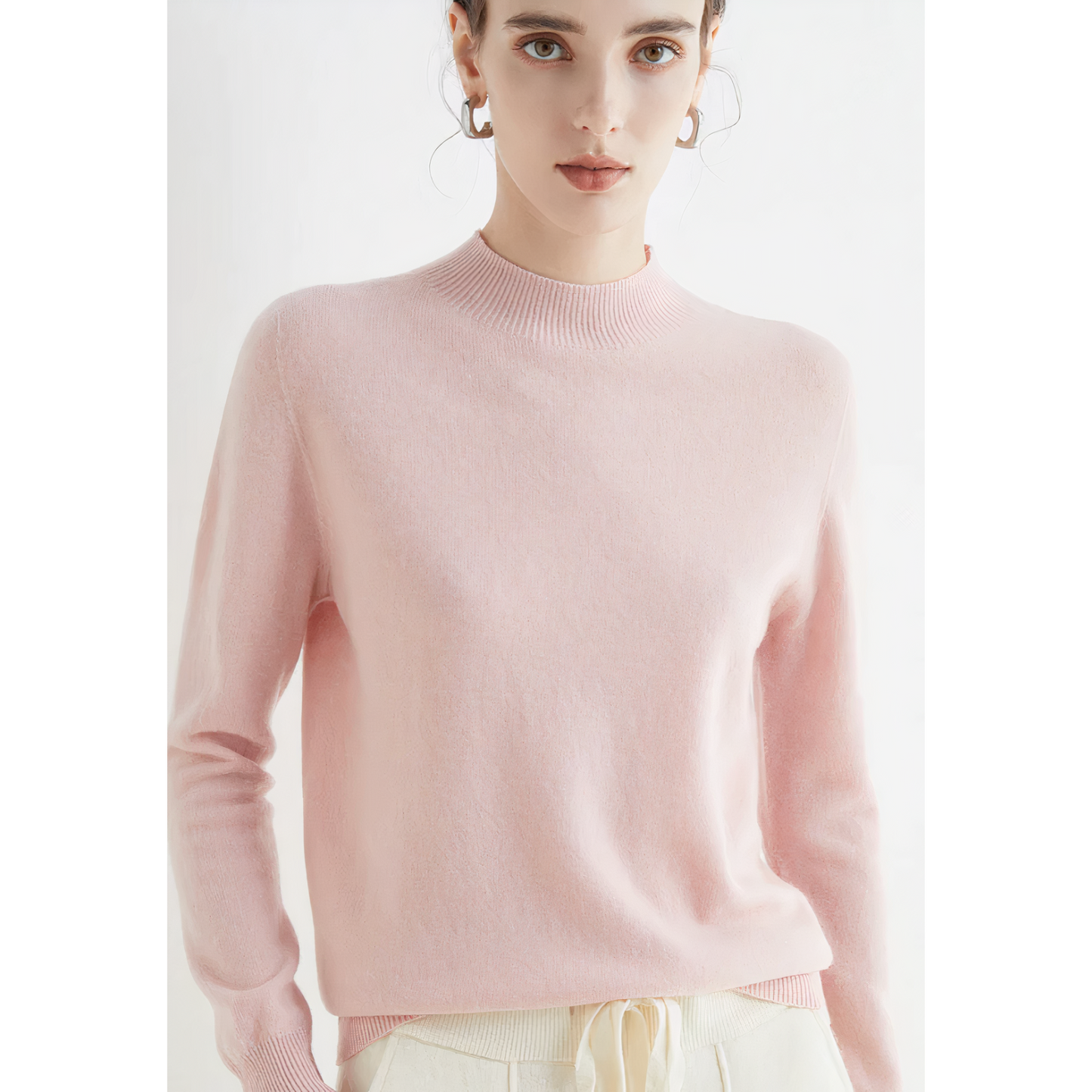 Emilia™ | Maglione in Maglia di Cashmere