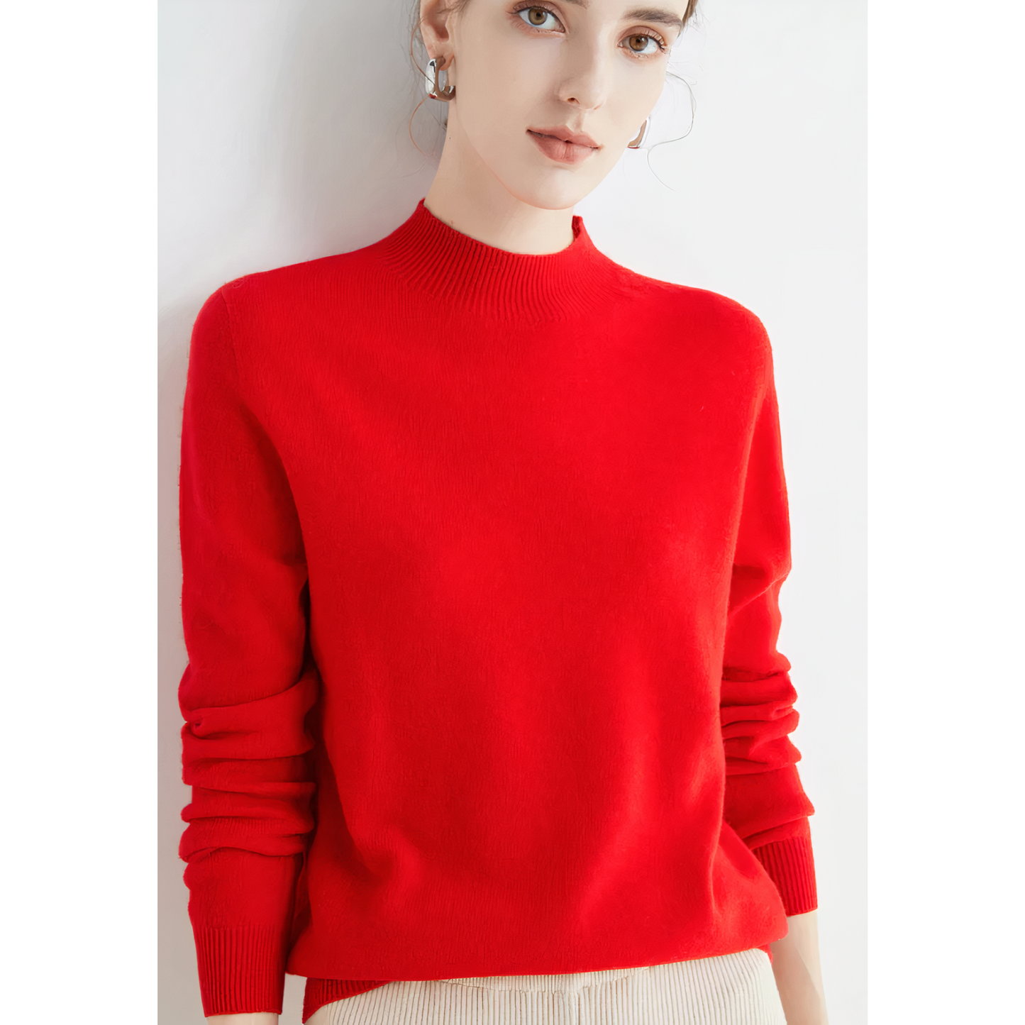 Emilia™ | Maglione in Maglia di Cashmere