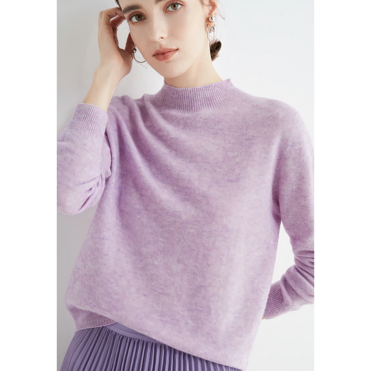 Emilia™ | Maglione in Maglia di Cashmere