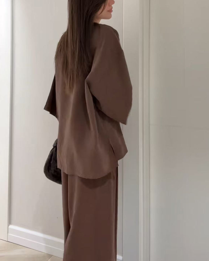 Betalia | Conjunto Completo de Pantalones y Camisa