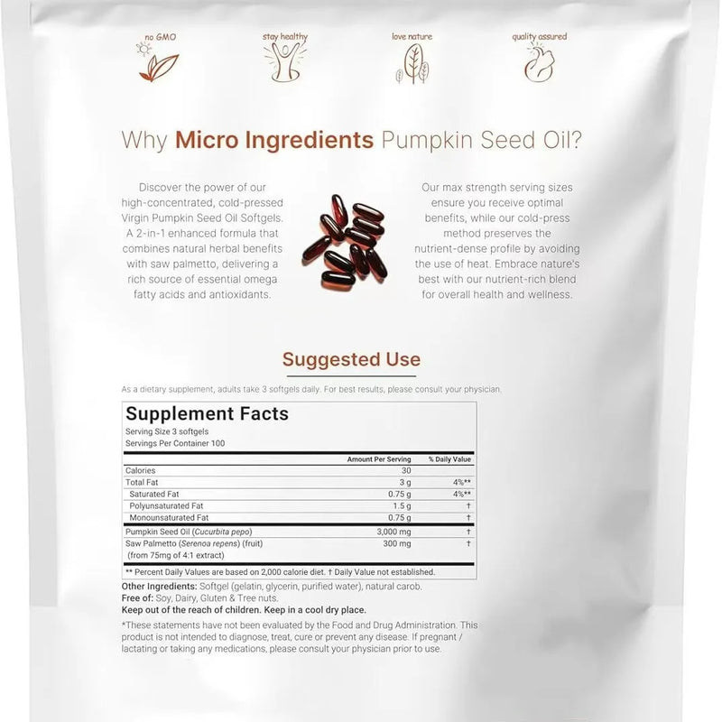 Aceite de Semillas de Calabaza