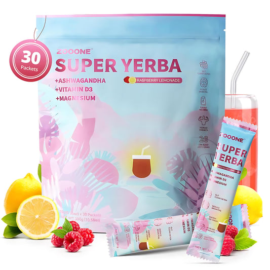 SuperYerba | Sobres de Polvo Instantáneo de Yerba Mate