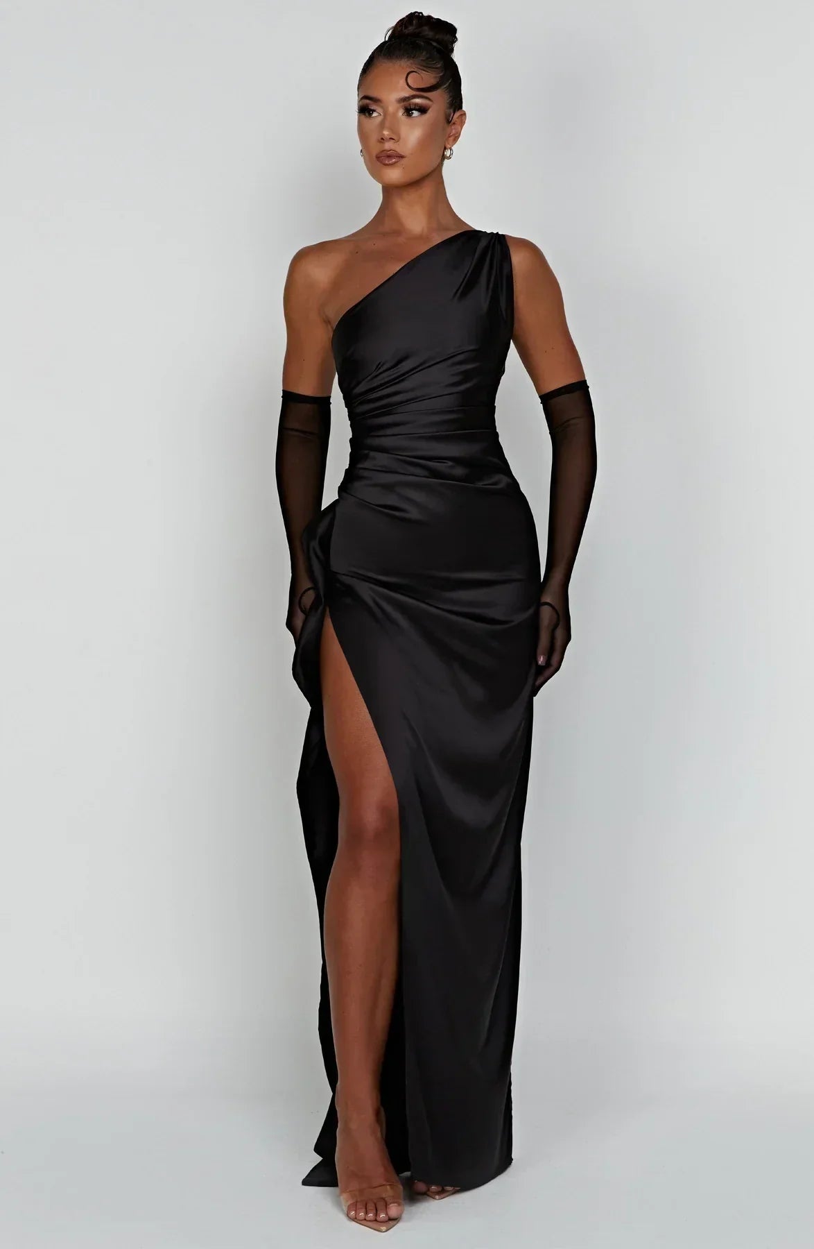 Ariela | Vestido Largo Elegante con Un Hombro