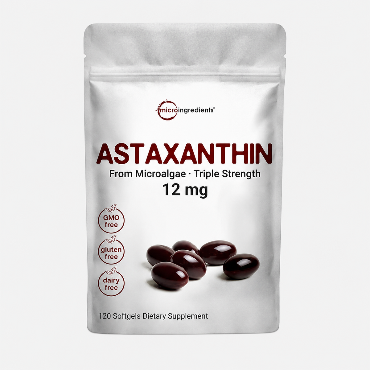 Cápsulas De Astaxantina 12 mg | Apoyo Antioxidante