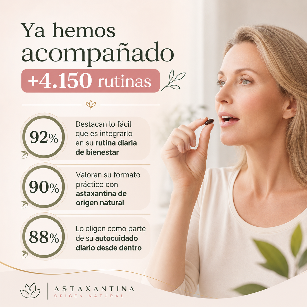 Cápsulas De Astaxantina 12 mg | Apoyo Antioxidante