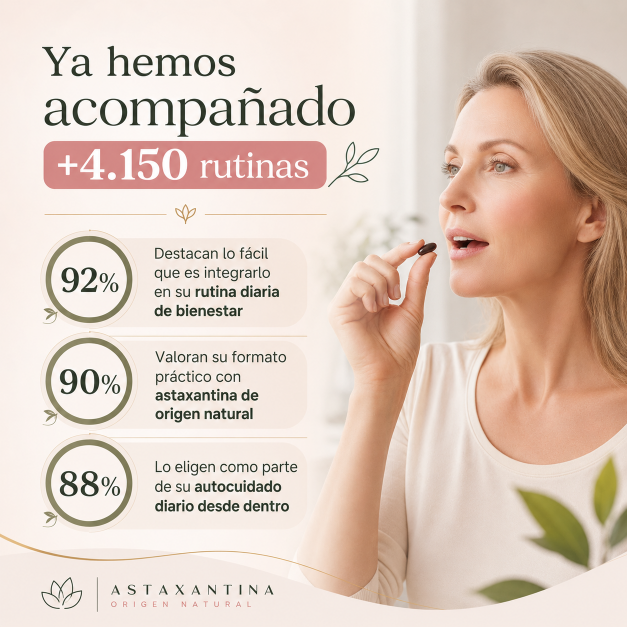 Cápsulas De Astaxantina 12 mg | Apoyo Antioxidante