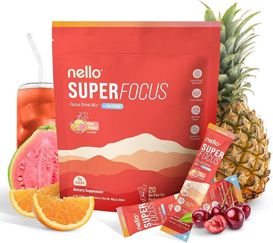 SuperFocus | Mezcla de Bebida para Soporte Cognitivo