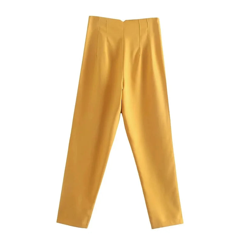 Claude | Pantalones Elegantes de Cintura Alta