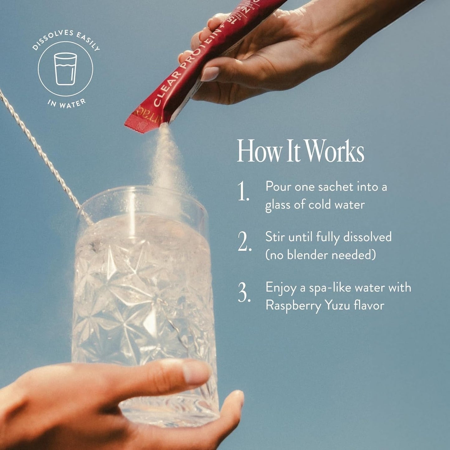 Clear Protein+ | Proteína refrescante con electrolitos