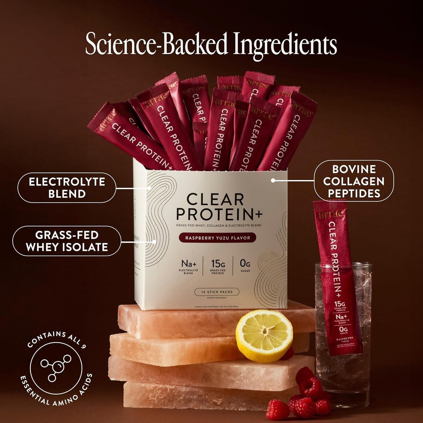 Clear Protein+ | Proteína refrescante con electrolitos