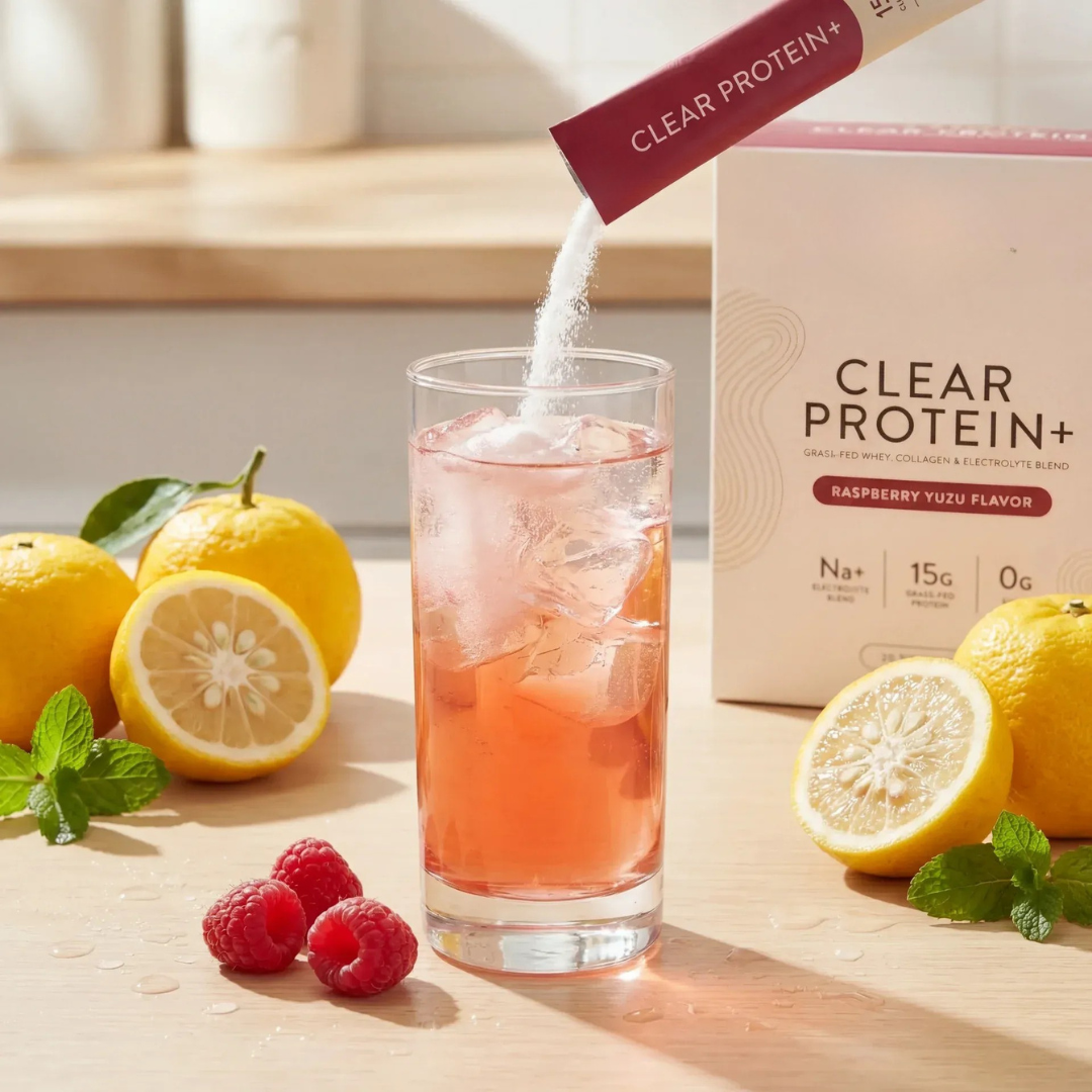 Clear Protein+ | Proteína refrescante con electrolitos