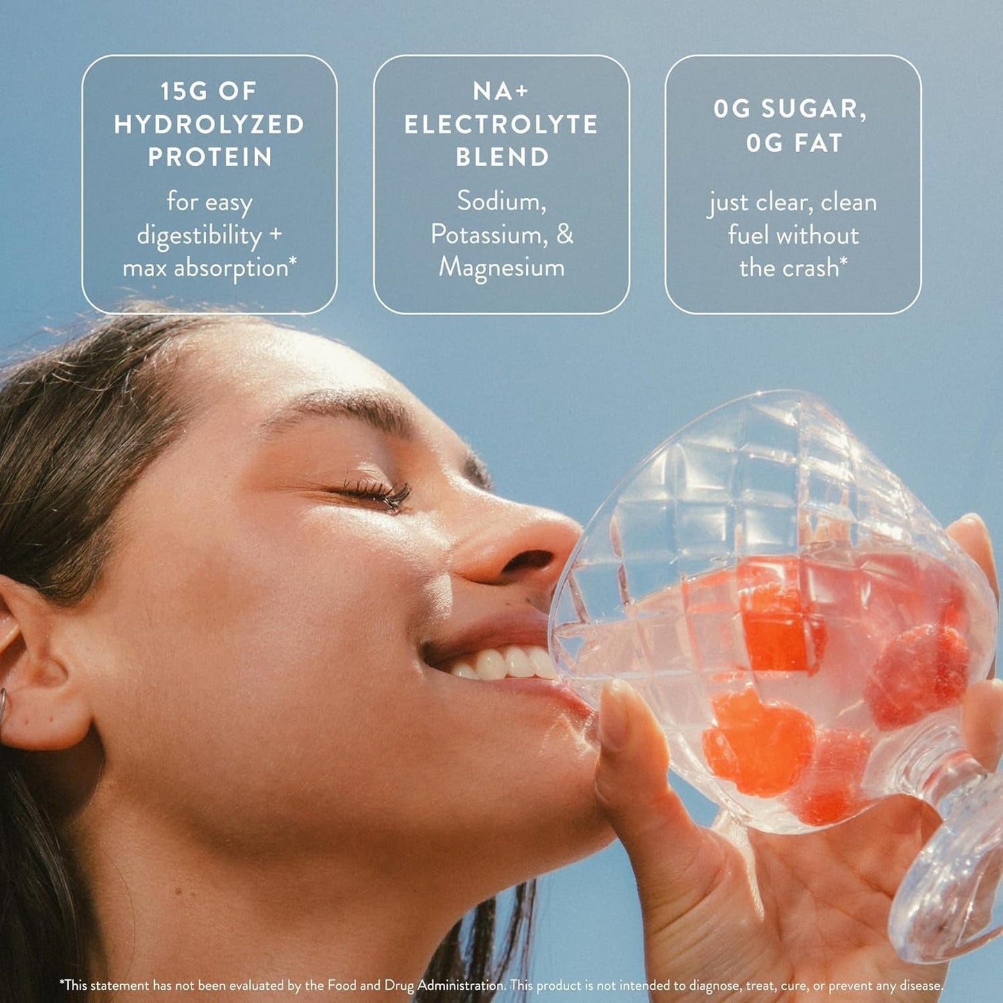 Clear Protein+ | Proteína refrescante con electrolitos