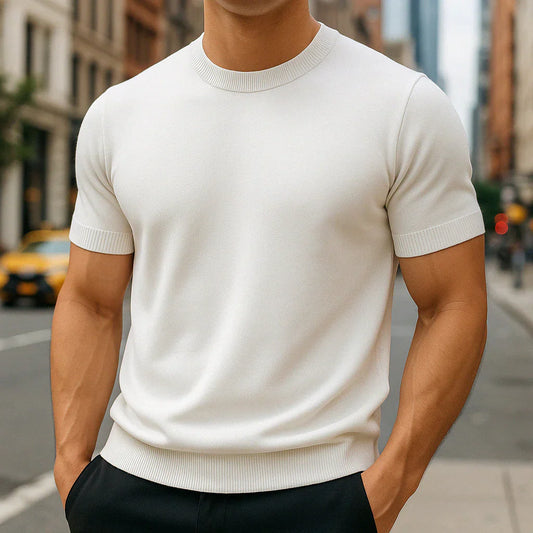 Alder | Camiseta Estilo Cachemira para Caballero