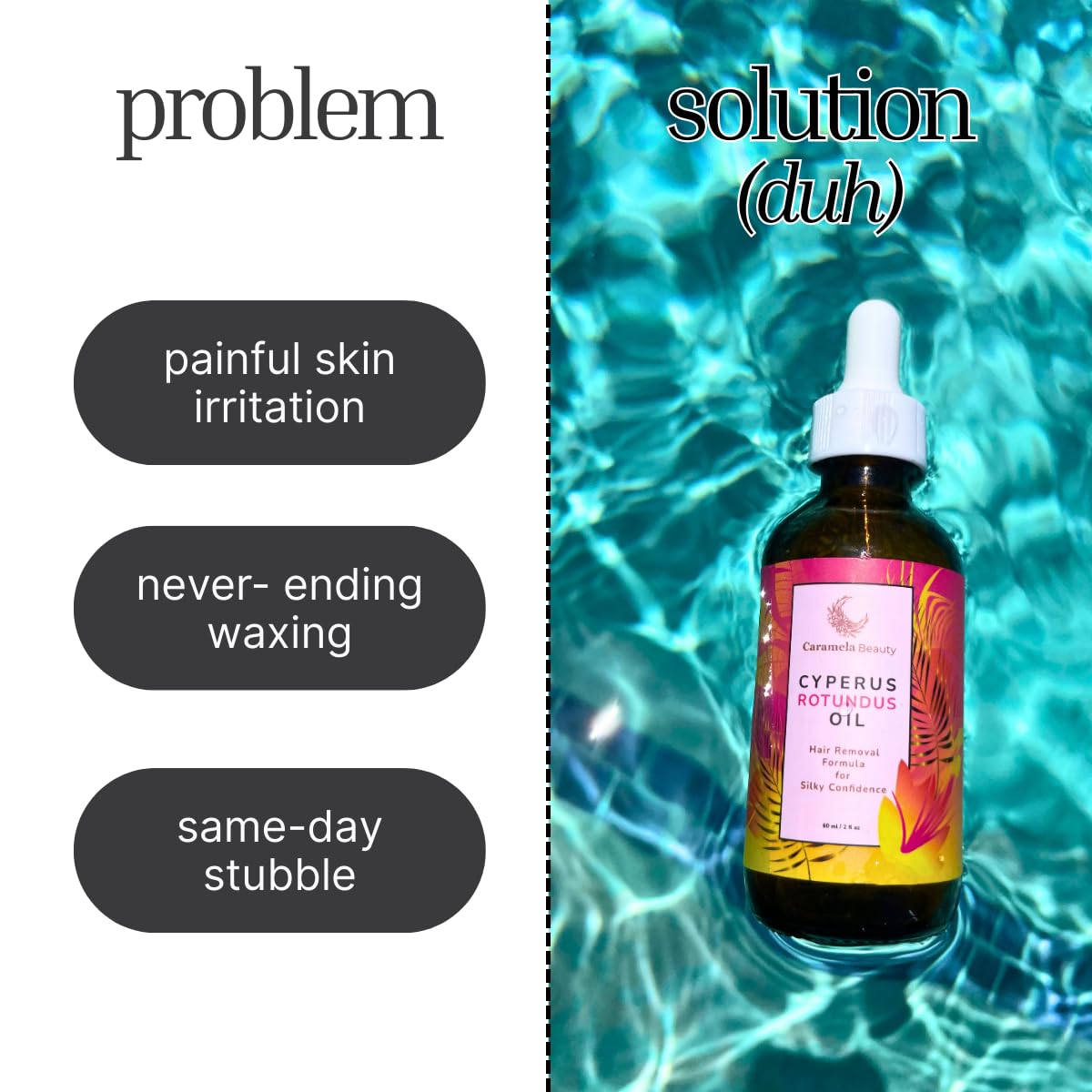 Cyperus Rotundus Oil | Aceite Post-Depilación