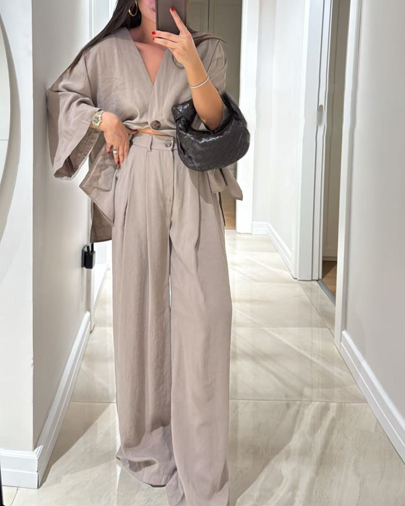 Betalia | Conjunto Completo de Pantalones y Camisa