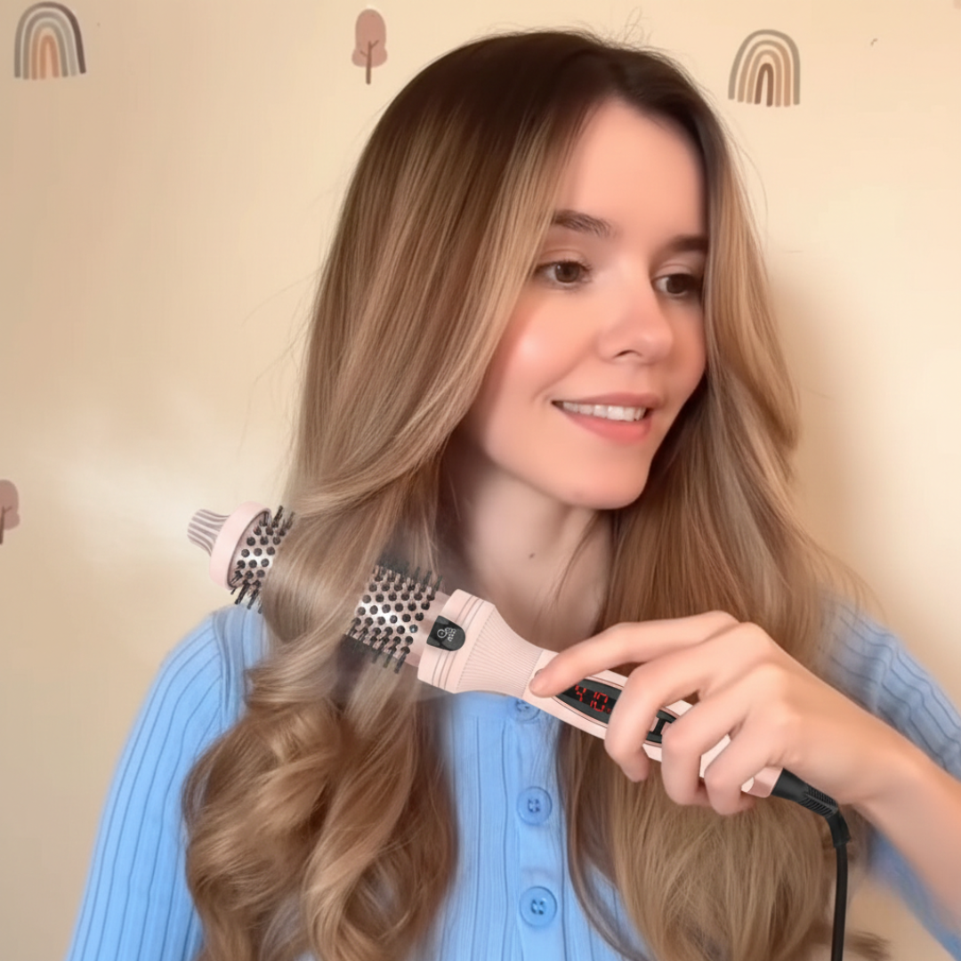 Cepillo Térmico Profesional | 3 en 1 con Iones Negativos