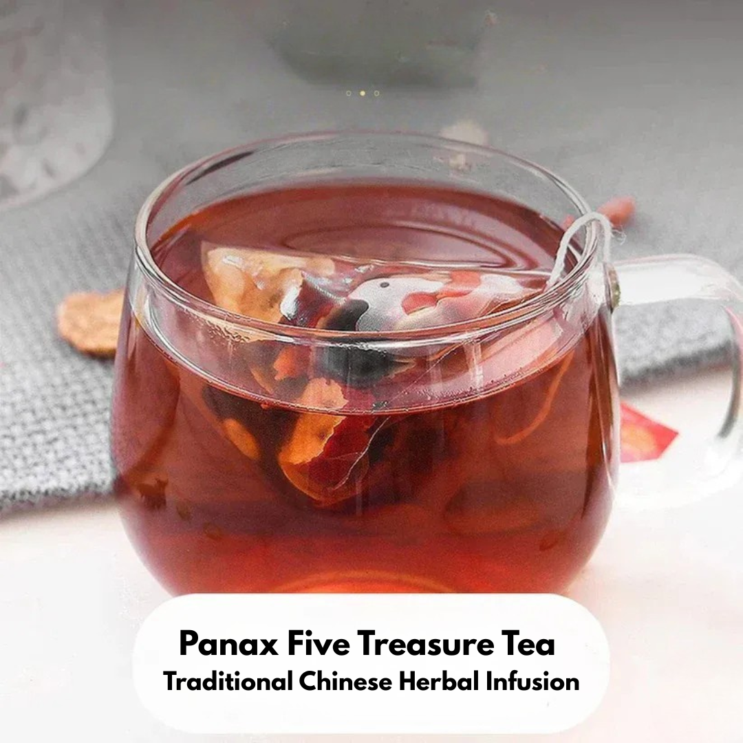 Té Panax Cinco Tesoros | Infusión Herbal Natural