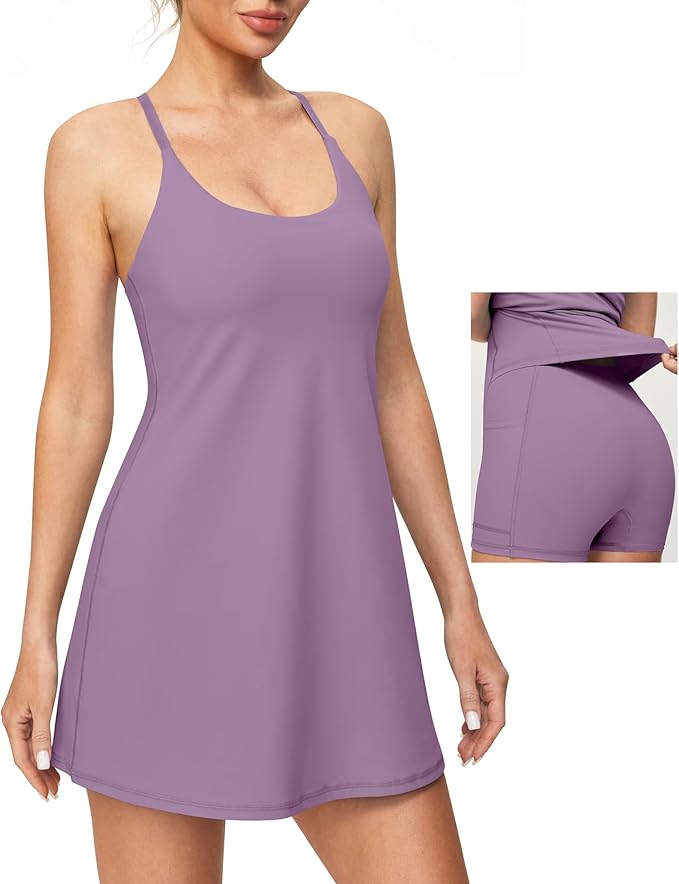 Vestido de ejercicio para el verano