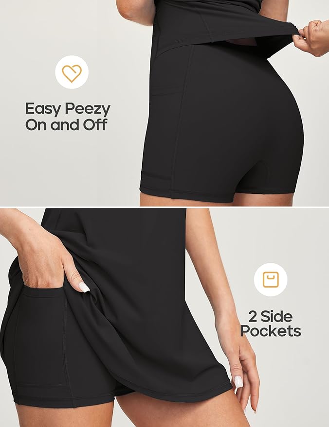 Vestido de ejercicio para el verano