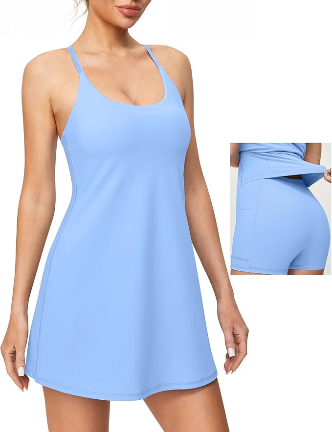 Vestido de ejercicio para el verano