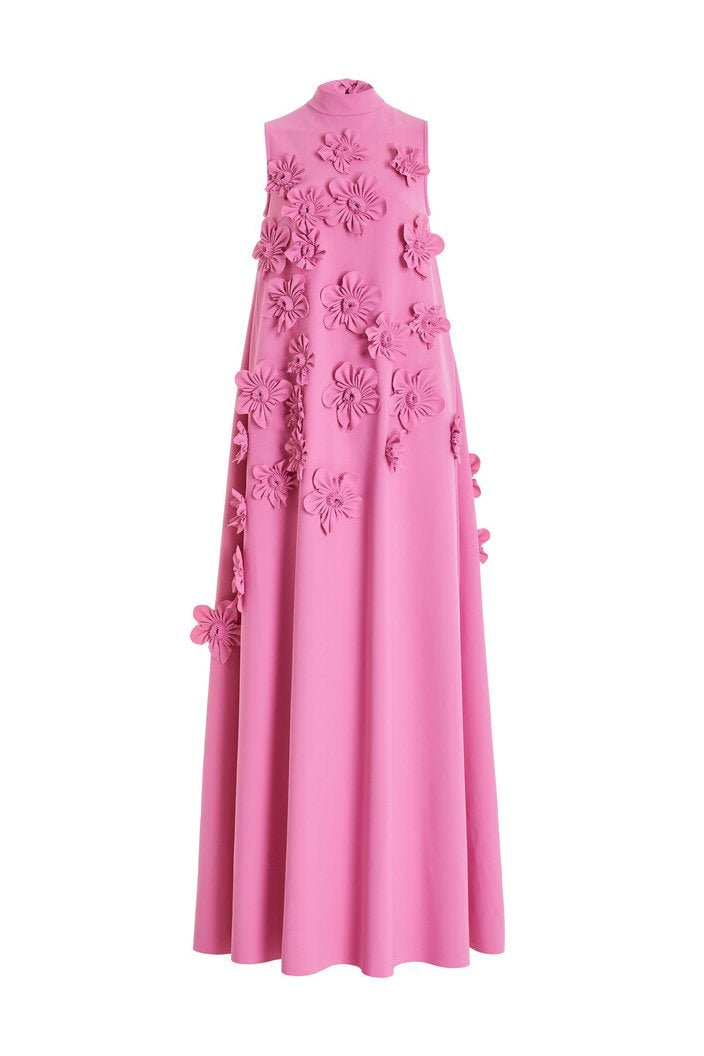Wilda | Vestido Largo con detalles Florales
