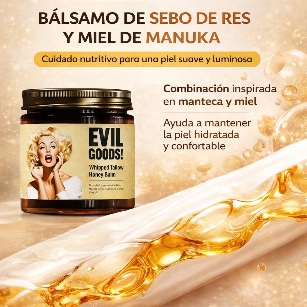 Evil Goods | Bálsamo Anti-Envejecimiento de Miel y Sebo de Res