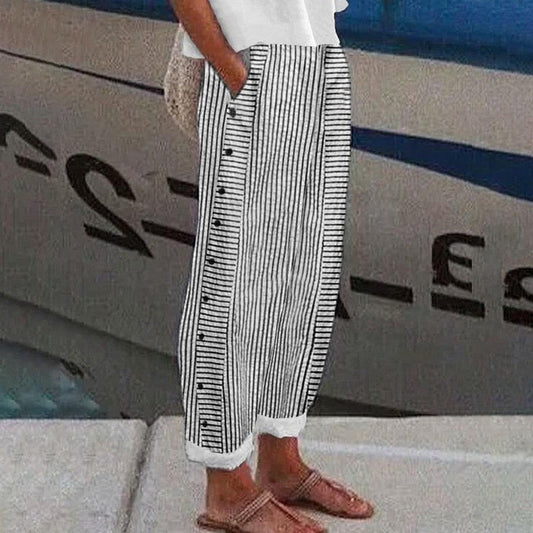 Xandra | Pantalones cómodos a Rayas