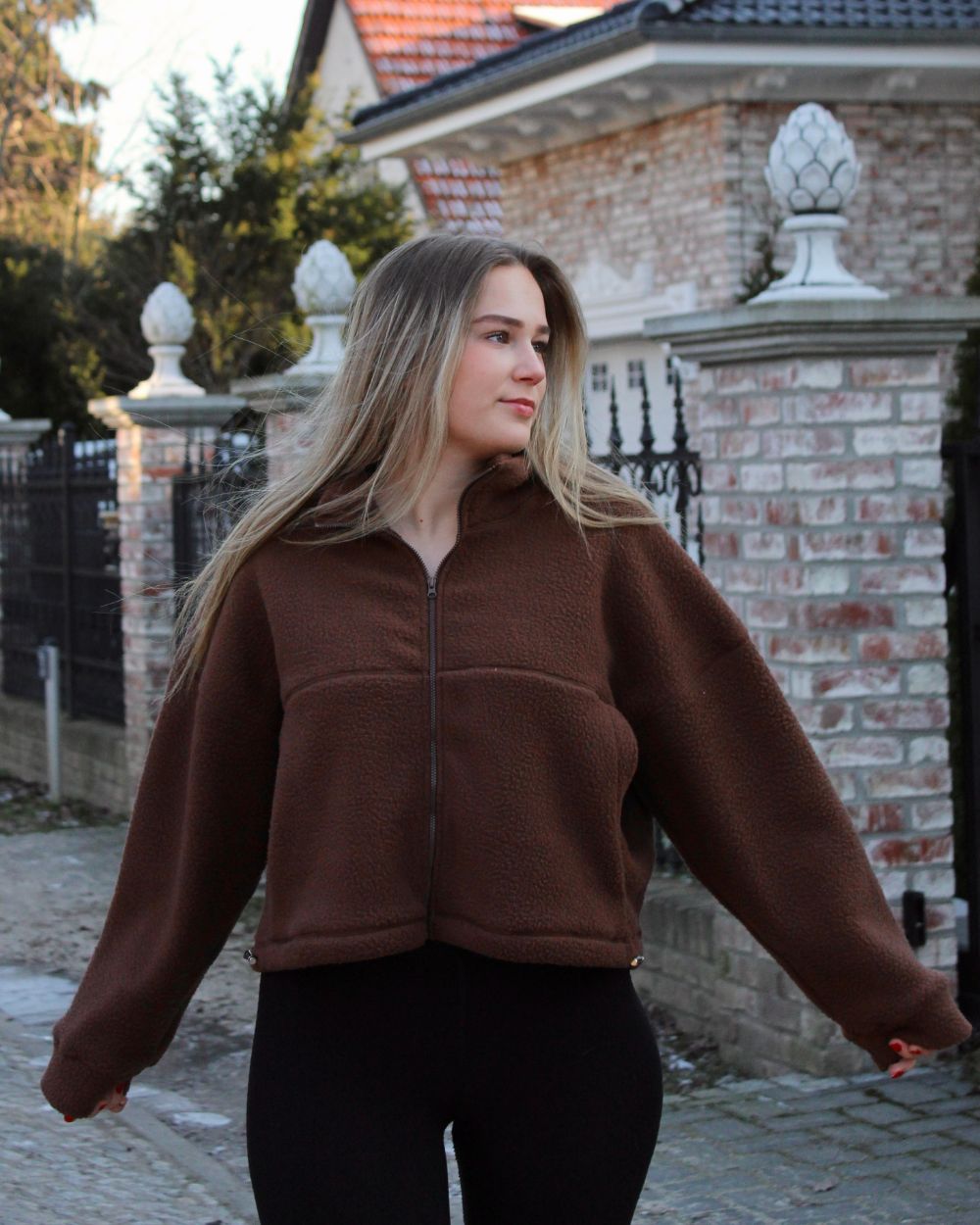 Fátima | Chaqueta de felpa para mujer
