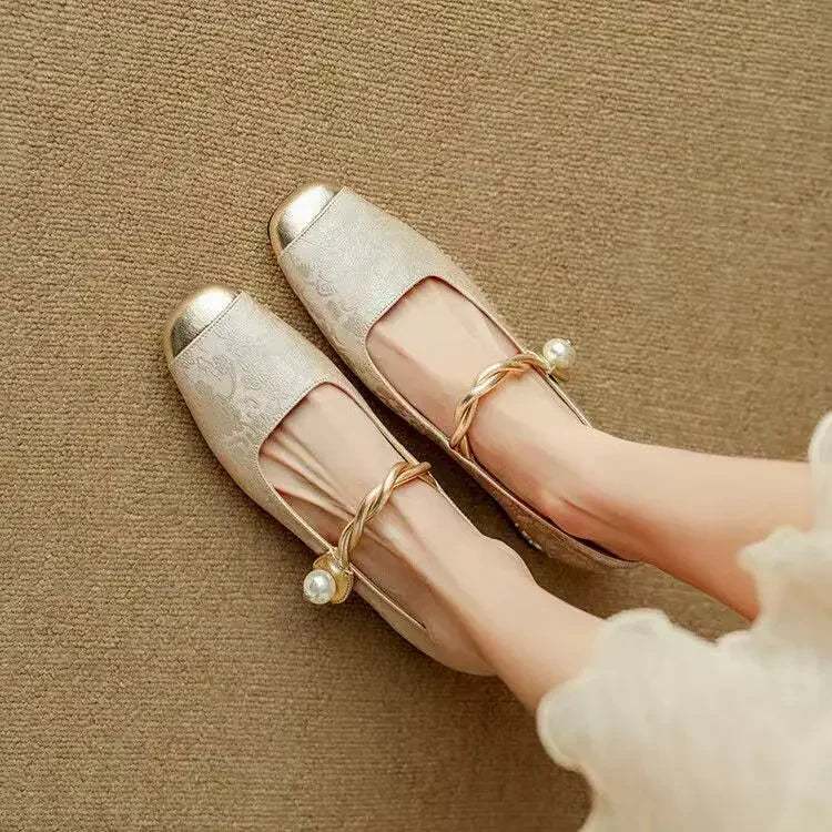 Safiro | Elegantes Zapatos de Tacón Bajo