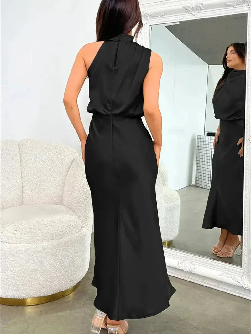 Kerensa | Elegante Vestido de Cuello Halter