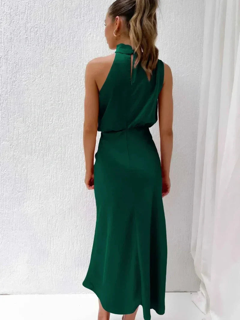Kerensa | Elegante Vestido de Cuello Halter