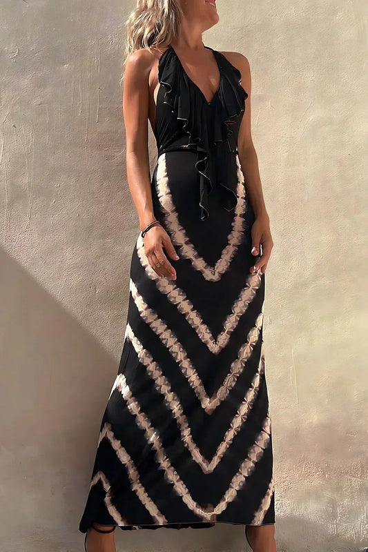 Arlette | Vestido Largo Sin Mangas con Escote en V