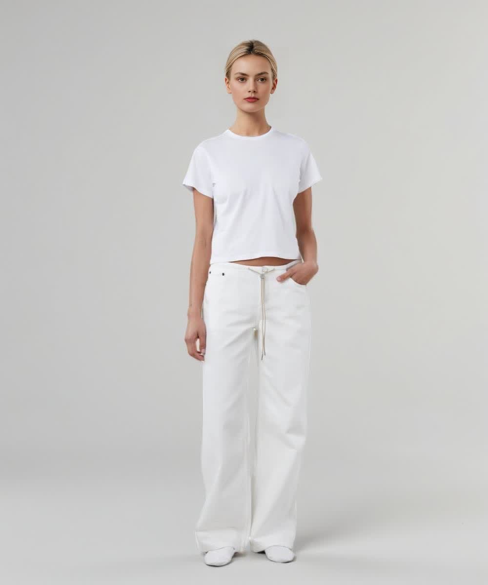 Mawiya | Pantalones de Jeans de Cintura Baja