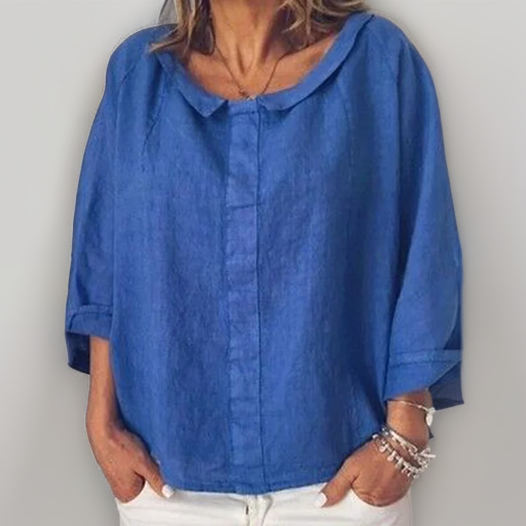 Kadia | Camisa de Lino de Corte Suelto