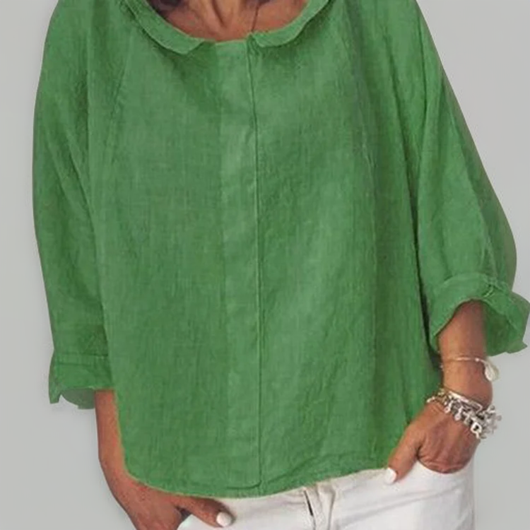 Kadia | Camisa de Lino de Corte Suelto