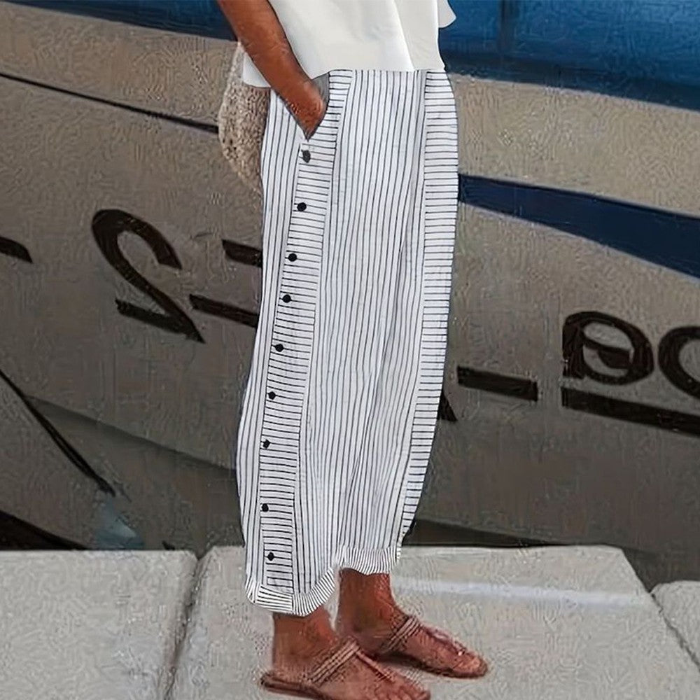 Xandra | Pantalones cómodos a Rayas