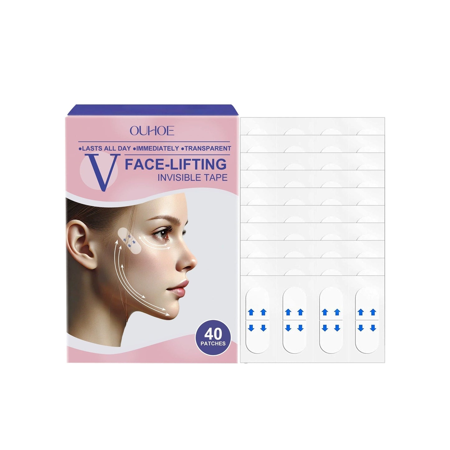 InvisiLift | Cinta Adhesiva Invisible para Lifting Facial