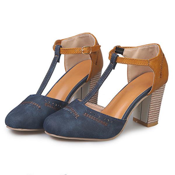 Saya | Zapatos de Tacón de Cuero