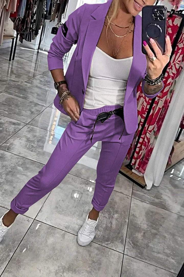 Ambra | Conjunto de Chaqueta y Pantalón