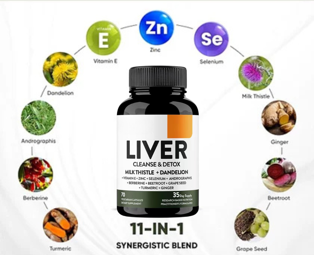 LIVER | Suplemento de Apoyo a la Salud Hepática